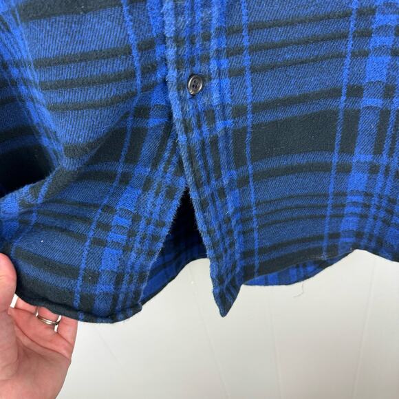 Vintage Polo Ralph Lauren Aztec Tribal Thick Button Down Men Size L Heavy Cotton - Picture 5 of 5